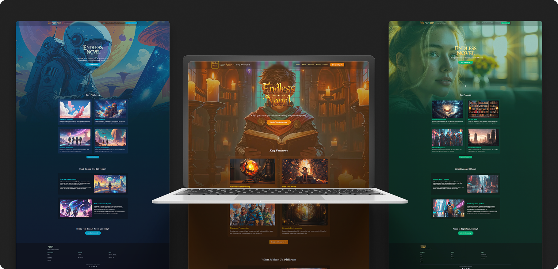 Endless Novel Website — image 1