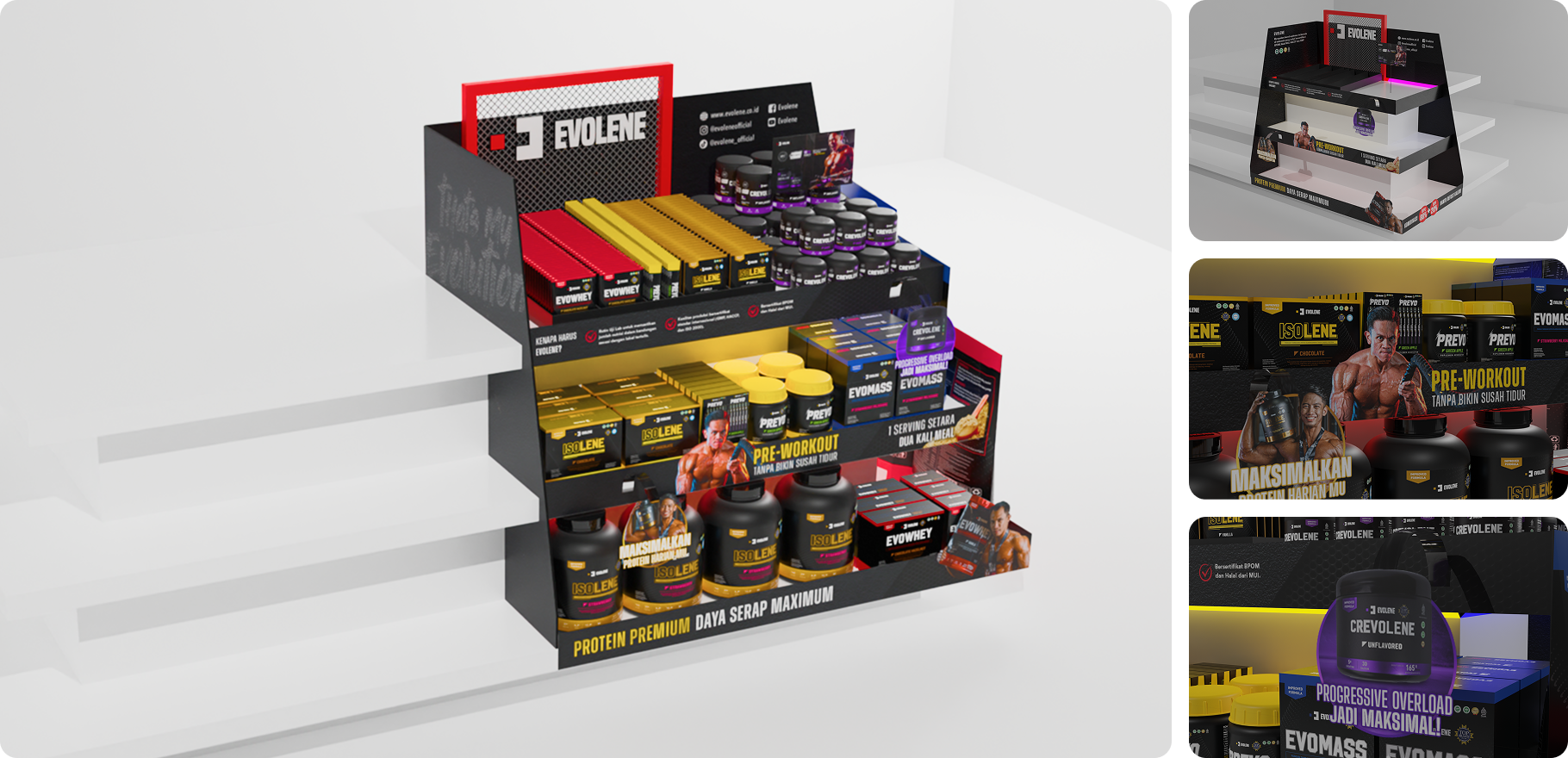 Evolene Floor Display — image 1